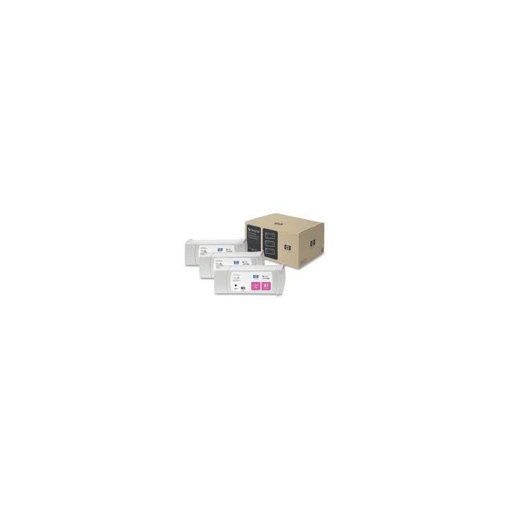 Pack x 3 Cartouches d'encre Magenta HP 81 680ml