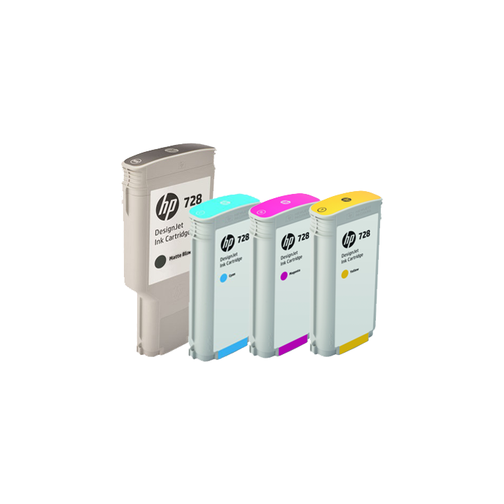 Pack Cartouche d'encre HP 728 - 130ml