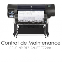 Contrat de maintenance HP T7200 - 1 an