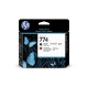 tete d'impression HP 774 noir mat/rouge chromatique