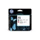 Tête d'impression Noir Mat et Rouge Chromatique HP 73