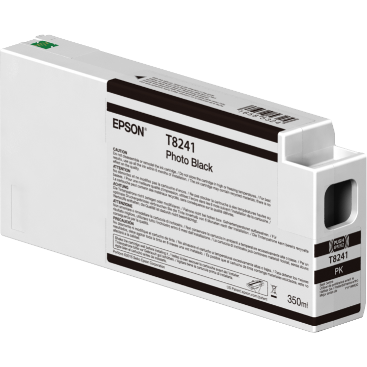 Cartouche d'encre EPSON T804100 Noir Photo - 350 ml