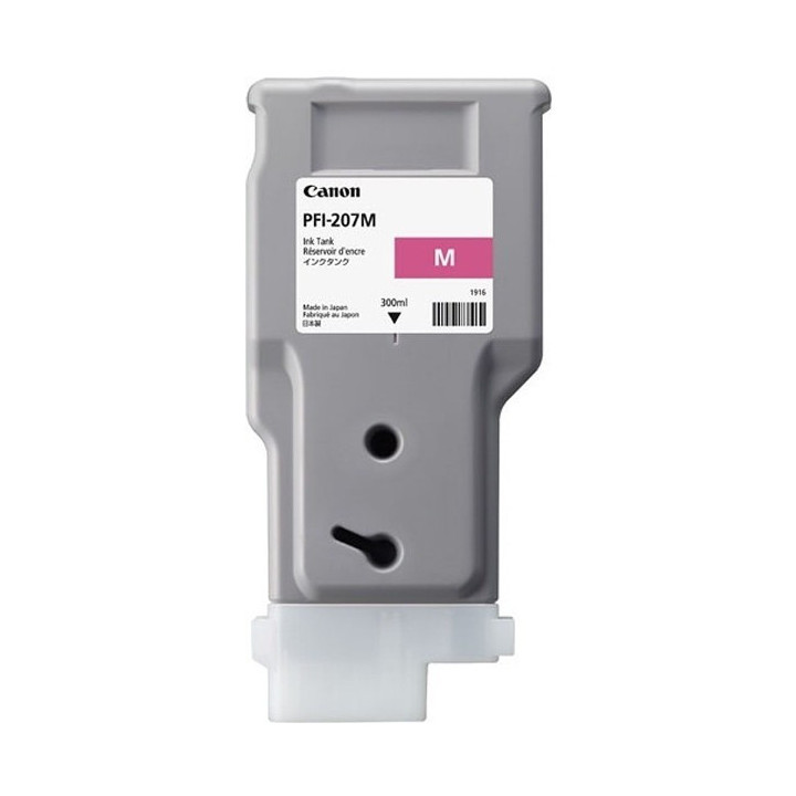 Cartouche d'encre CANON PFI-207M Magenta 300ml