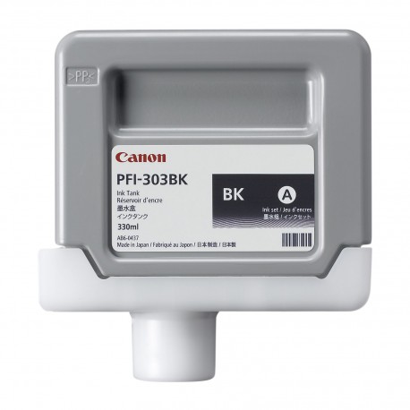Cartouche d'encre CANON PFI-303BK Noir 330ml