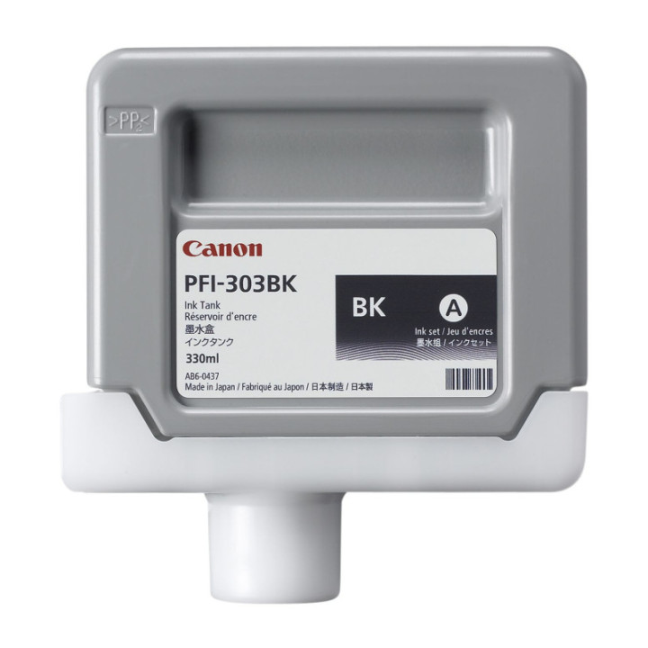 Cartouche d'encre CANON PFI-303BK Noir 330ml