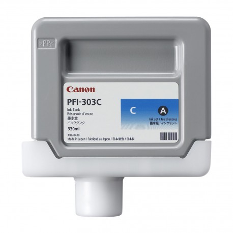 Cartouche d'encre CANON PFI-303C Cyan  330ml