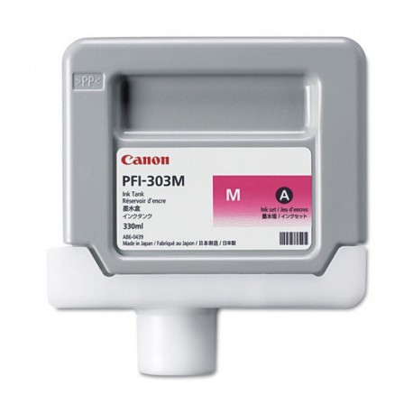 Cartouche d'encre CANON PFI-303M Magenta 330ml