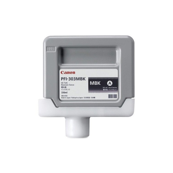 Cartouche d'encre CANON PFI-303MBK Noir 330ml
