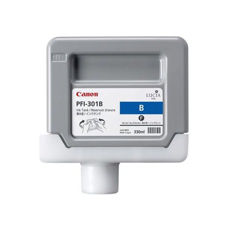 Cartouche d'encre CANON PFI-301Bleu 330ml 