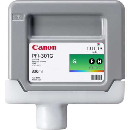 Cartouche d'encre CANON PFI-301G Vert 330ml