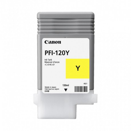 Cartouche d'encre CANON PFI-120Y Jaune - 130ml