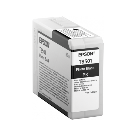 Cartouche d'encre EPSON T850100 Noir photo - 80ml