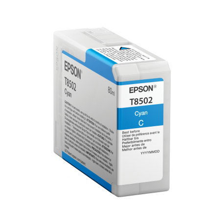 Cartouche d'encre EPSON T850200 Cyan - 80ml
