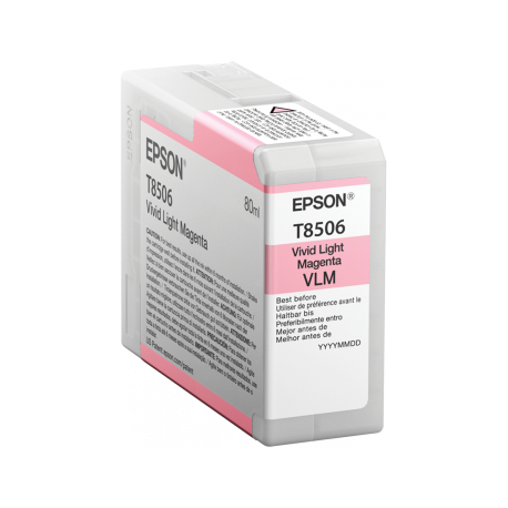 Cartouche d'encre EPSON T850600 Magenta Clair - 80ml