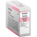 Cartouche d'encre EPSON T850600 Magenta Clair - 80ml C13T85060N