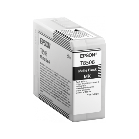 Cartouche d'encre EPSON T850800 Noir Mat - 80ml