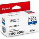Cartouche d'encre Canon PFI-1000B Bleu 80 ml 0555C001