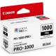Cartouche d'encre Canon PFI-1000BK Noir photo 80 ml