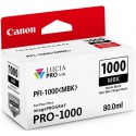 Cartouche d'encre Canon PFI-1000MBK Noir mat 80 ml 0545C001