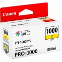 Cartouche d'encre Canon PFI-1000Y Jaune 80 ml 0549C001