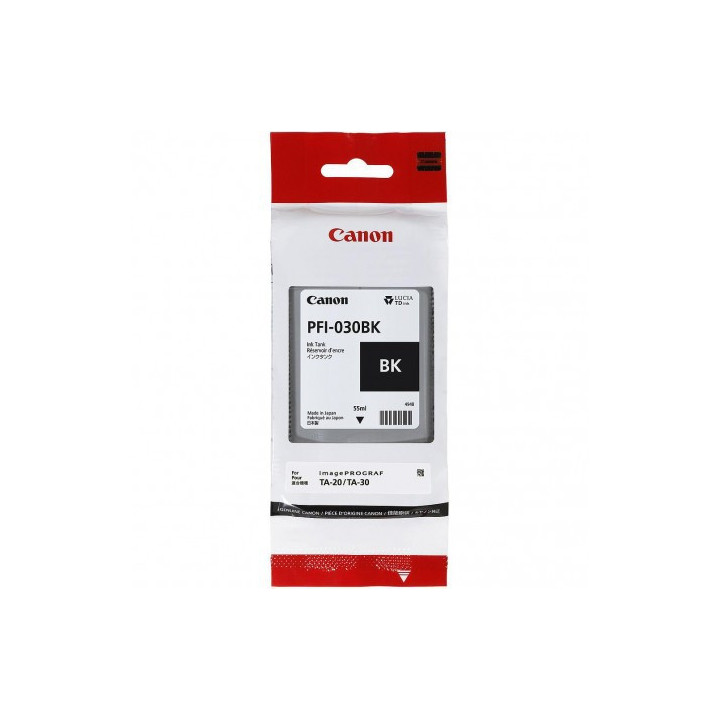 Cartouche d'encre Canon PFI-030BK - Noir Photo - 55 ml