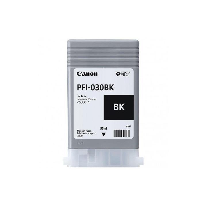 Cartouche d'encre Canon PFI-030BK - Noir Photo - 55 ml