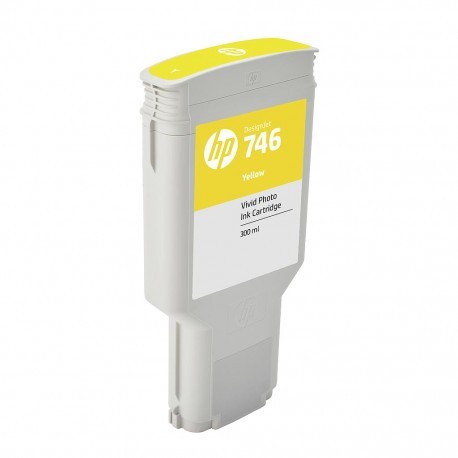 Cartouche d'encre photo Vivid HP 746 Jaune  300ml