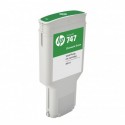 Cartouche d'encre photo Vivid HP 747 Vert chromatique   300ml P2V84A