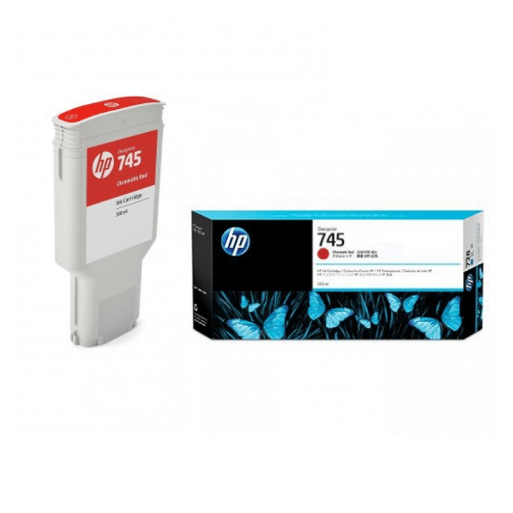 Cartouche d'encre Rouge Chromatique HP 745 300ML