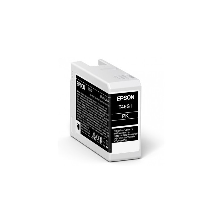 Cartouche d'encre EPSON Noir Photo T46S1 25 ml