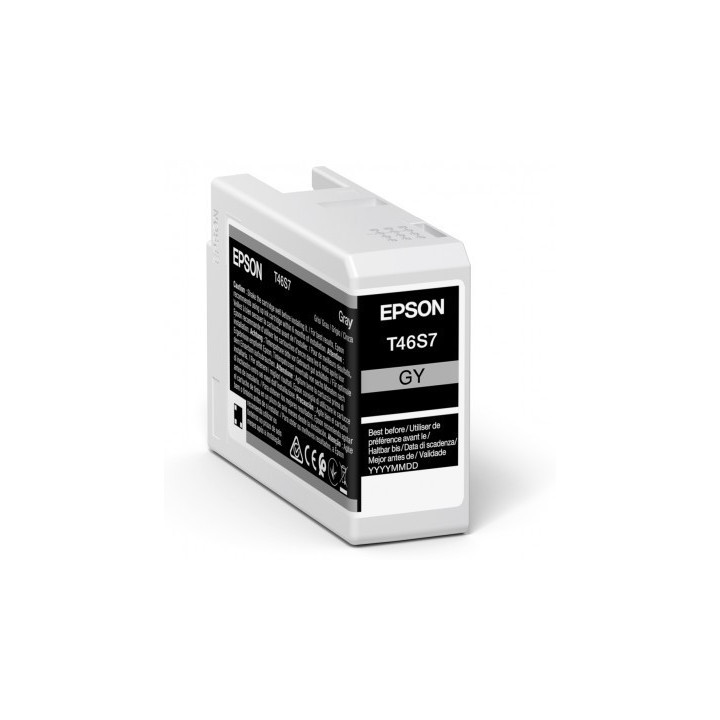 Cartouche d'encre EPSON Gris T46S7 25 ml