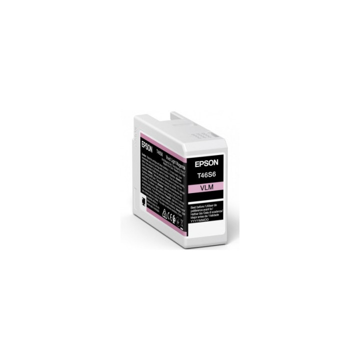 Cartouche d'encre EPSON Magenta clair vif T46S6 25 ml