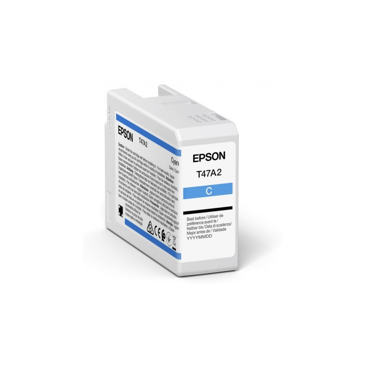 Cartouche d'encre EPSON Cyan T47A2 50 ml