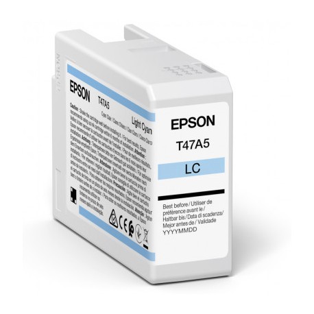 Cartouche d'encre EPSON Cyan clair  T47A5 50 ml