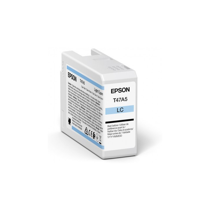Cartouche d'encre EPSON Cyan clair  T47A5 50 ml