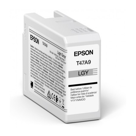 Cartouche d'encre EPSON Gris clair  T47A9 50 ml