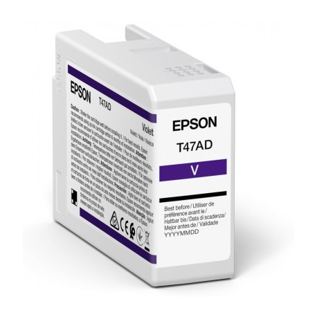 Cartouche d'encre EPSON Violet  T47AD 50 ml