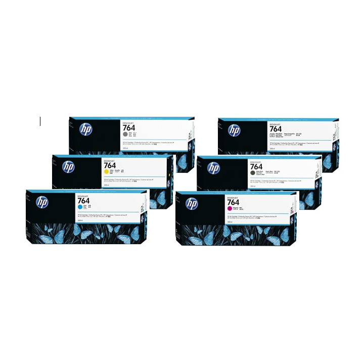Pack Cartouche d'encre HP 764 -300 ml