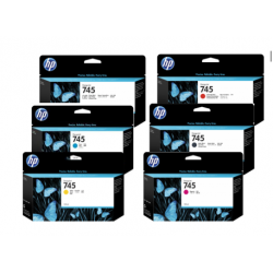 Pack Cartouche d'encre HP 745 -130 ml