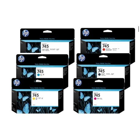 Pack Cartouche d'encre HP 745 -130 ml