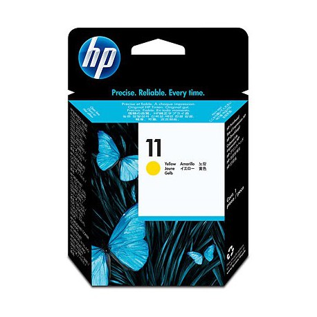 Tête d'impression jaune HP 11