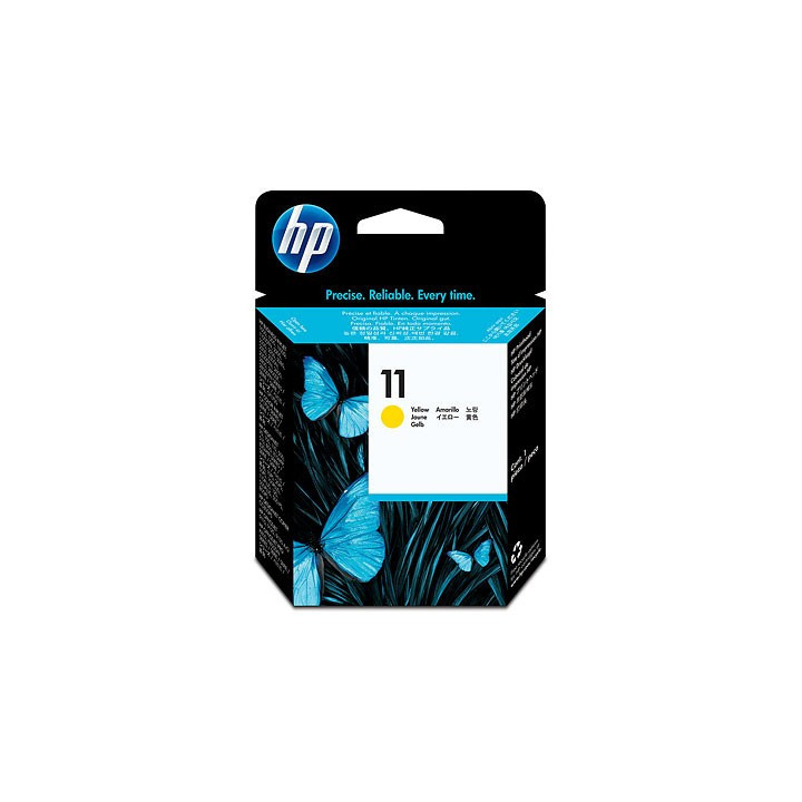 Tête d'impression jaune HP 11