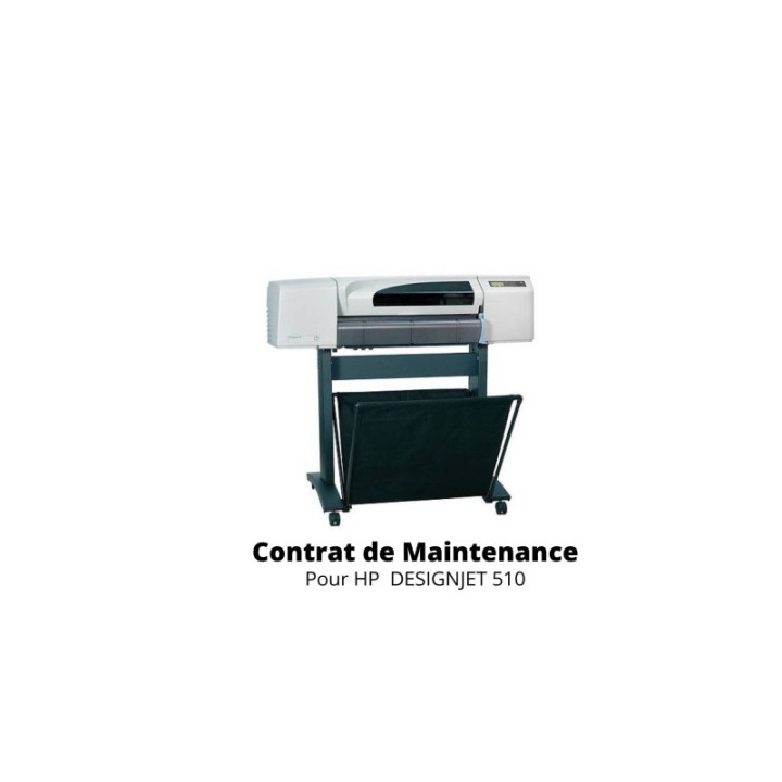 Contrat de maintenance 1 an pour HP 510