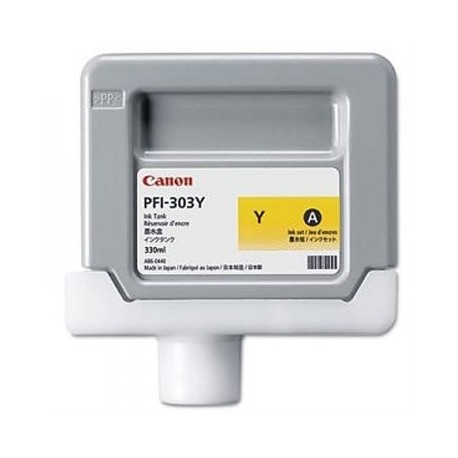 Cartouche d'encre CANON PFI-303Y Jaune 330ml