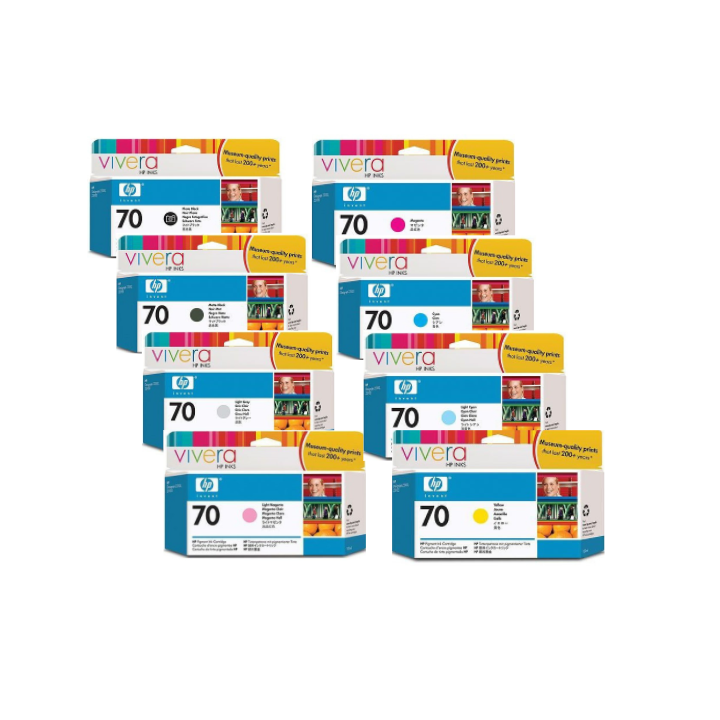 Pack Cartouche d'encre HP 70
