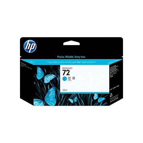 Cartouche d'encre cyan HP 72 130 ml