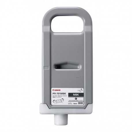 Cartouche d'encre CANON PFI-701MBK Noir Mat 700ml