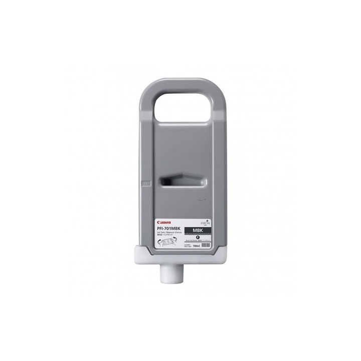 Cartouche d'encre CANON PFI-701MBK Noir Mat 700ml