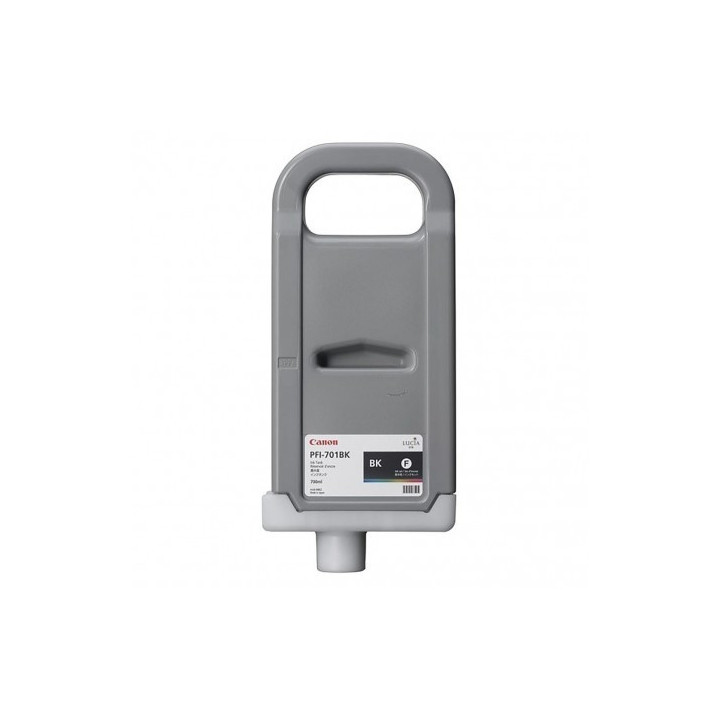 Cartouche d'encre CANON PFI-701BK Noire 700ml