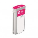 Cartouche d'encre HP 730 Magenta 130 ml P2V63A